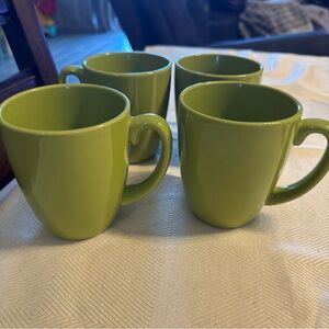 Green Ceramic Mug Set Corelle